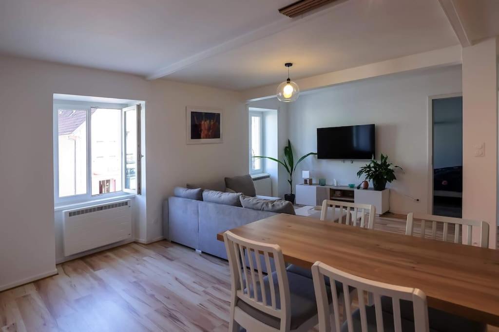 Appartement Centre Ville Rixheim Bagian luar foto
